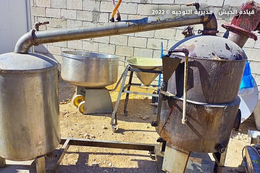 Un atelier de fabrication de drogues découvert par l'armée à Baalbeck
