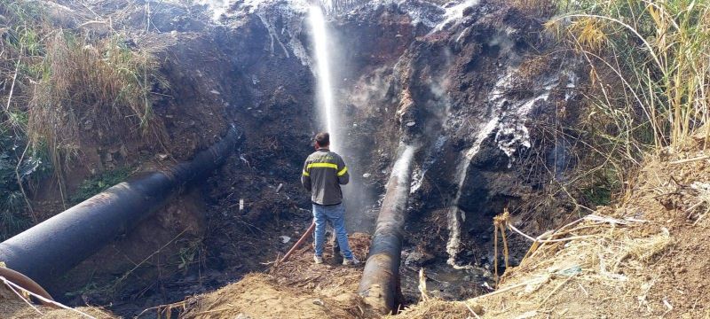 Un incendie dans un pipeline désaffecté éteint au Liban-Nord