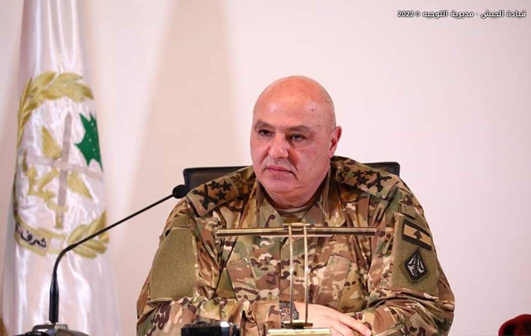 Army chief warns against risk of security incidents