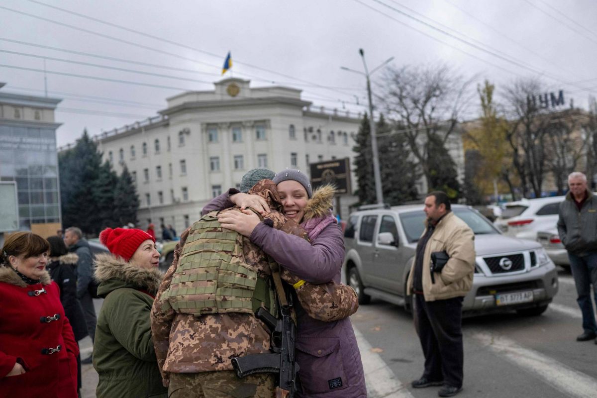 Dans Kherson libérée, le soulagement l’emporte sur la joie