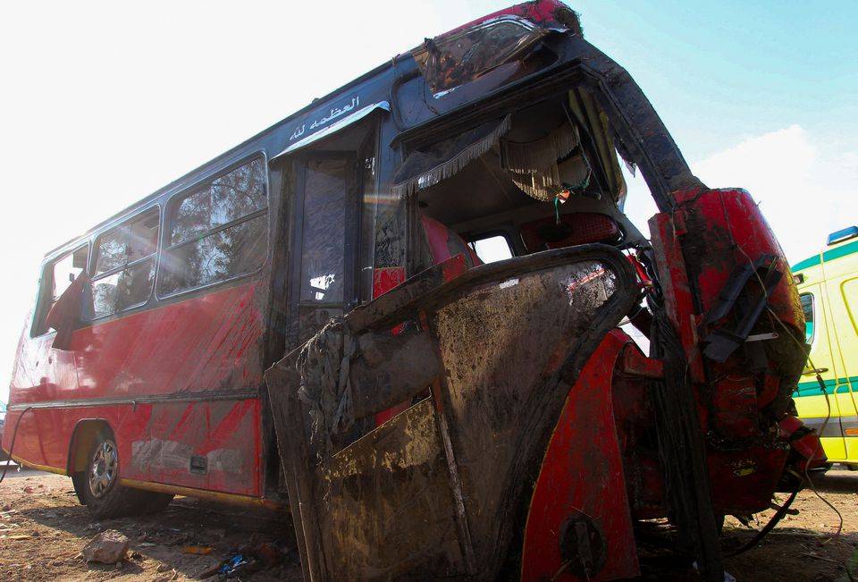 19 dead after bus falls into canal in Egypt