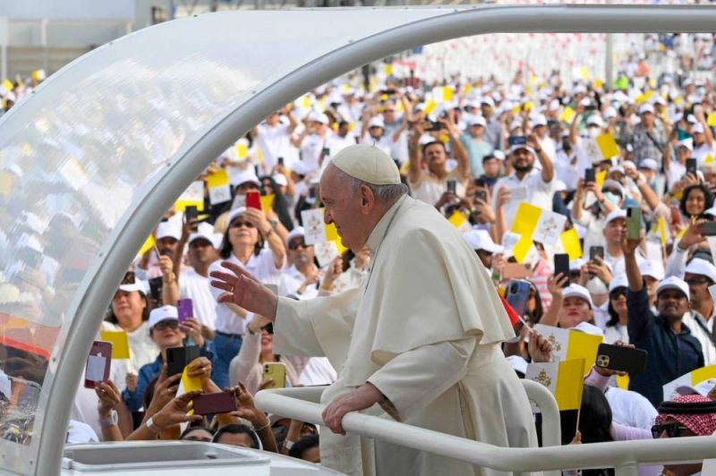 A Bahreïn, 30.000 personnes réunies pour la messe du pape