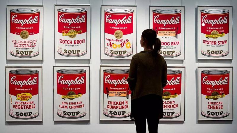Une oeuvre de Warhol ciblée par des militantes pro-climat en Australie