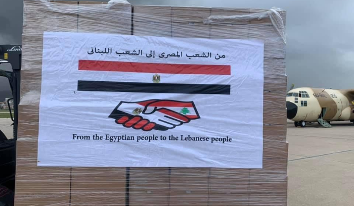Un don d'aides médicales promises par Le Caire réceptionné par le Liban