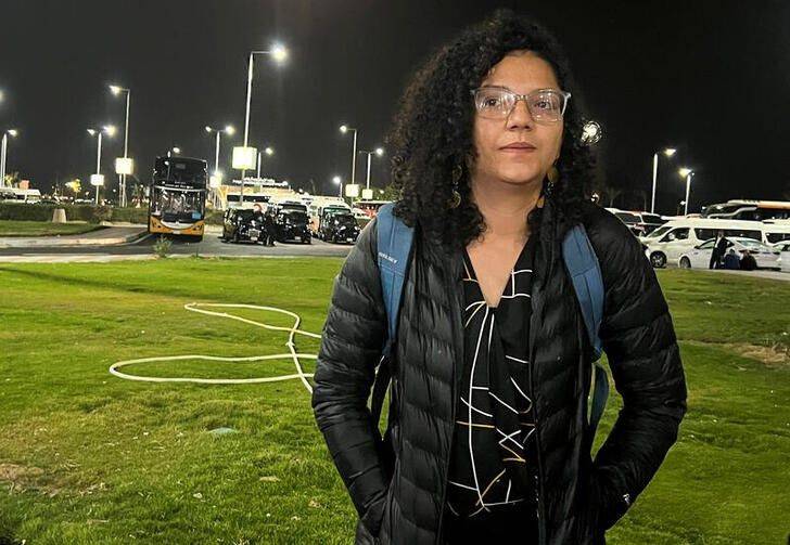 Hunger striker's sister flies in to Egypt to campaign for his release