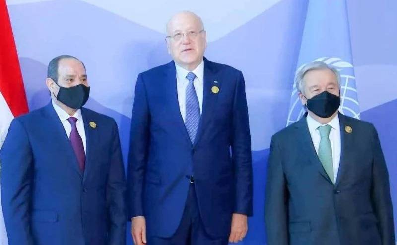 Mikati denies direct meeting with Israeli official during COP27 Mikati denies direct meeting with Israeli official during COP27