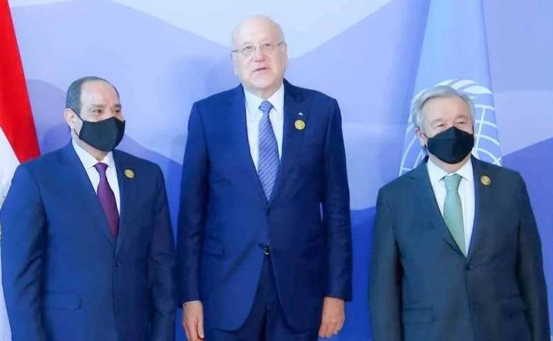 Mikati denies direct meeting with Israeli official during COP27