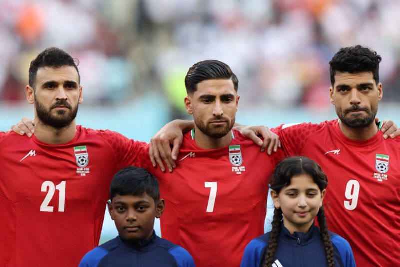 Iran team sings national anthem at World Cup L'Orient Today