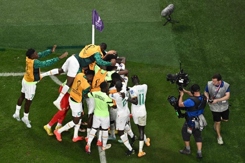 Le Sénégal bat l'Equateur et se qualifie pour les 1/8 de finale