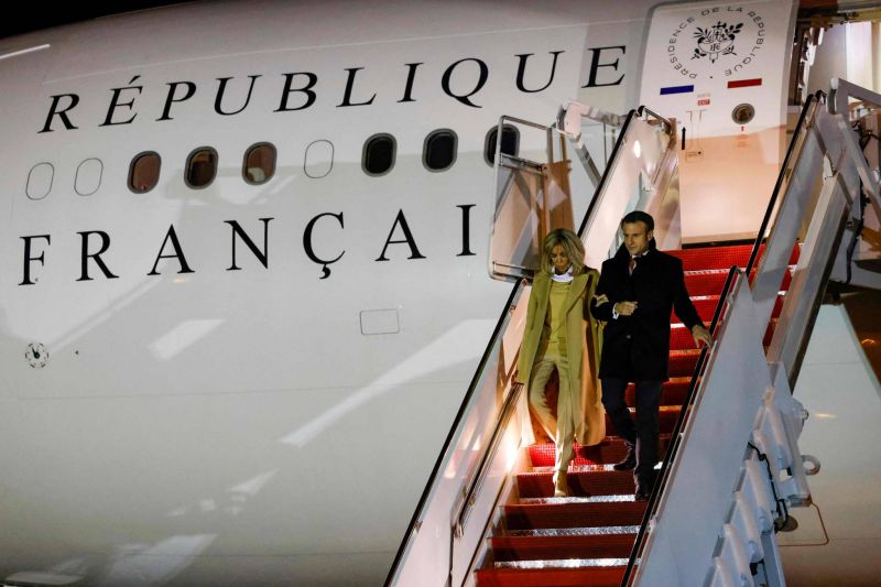 Macron déplore à Washington les mesures économiques 