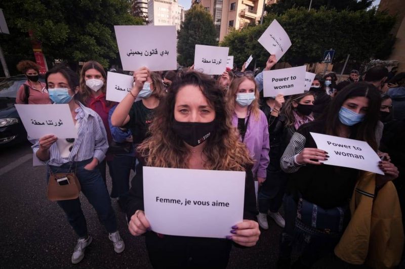 Manifestation à Beyrouth pour réclamer l'alourdissement des peines contre les auteurs d'agressions sexuelles