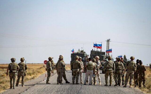 Renforts russes dans une zone frontalière de la Turquie