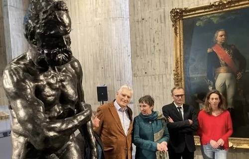 Une statue de Victor Hugo par Rodin inaugurée en France