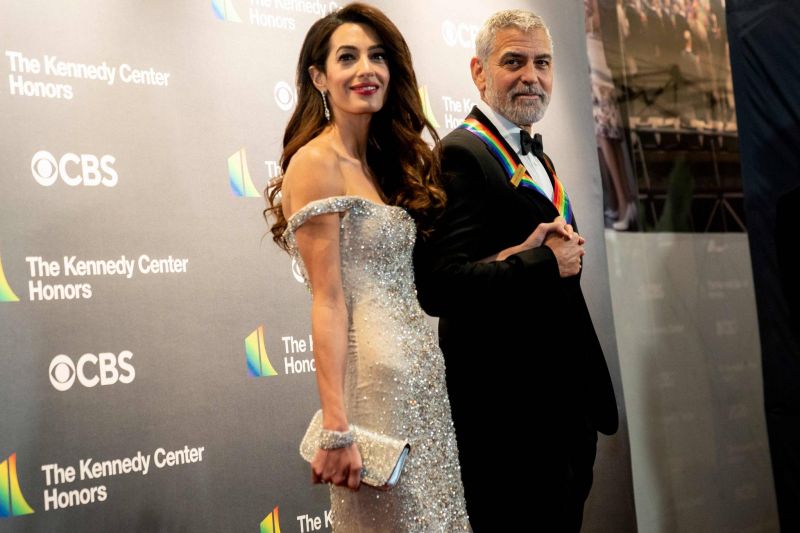 George Clooney et U2 honorés par le Kennedy Center à Washington