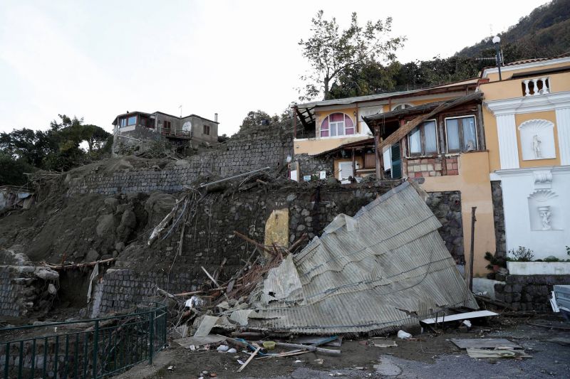 Alerte météo à Ischia, un millier de personnes vont être évacuées