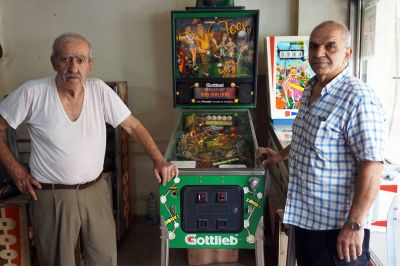Charbel Nahed and Bechara Lahoud, the pinball wizards