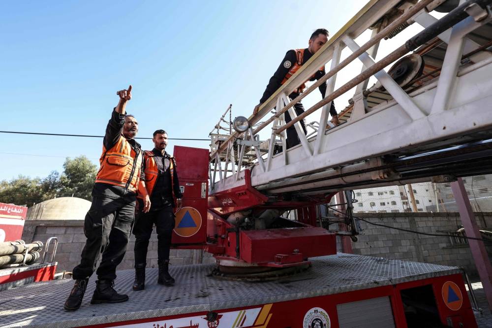 A Gaza, un incendie meurtrier révèle les faibles moyens des pompiers