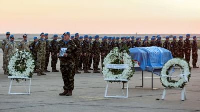 Body of Irish UNIFIL soldier killed in South Lebanon begins journey home