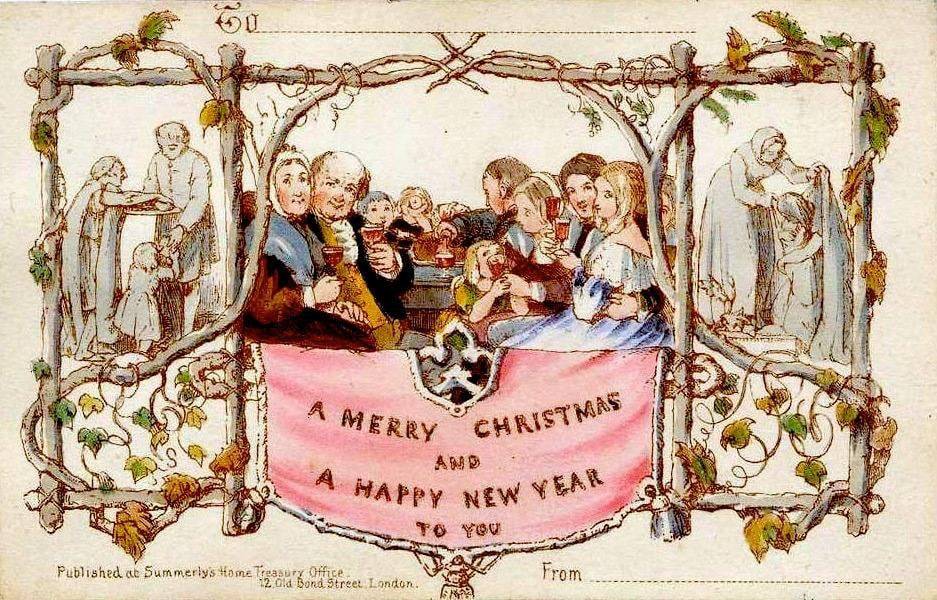 Les cartes de Noël, une idée de Sir Henry Cole, un homme pressé
