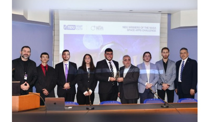Le club d’astronomie de la NDU remporte le Space Apps Challenge de la NASA au Liban