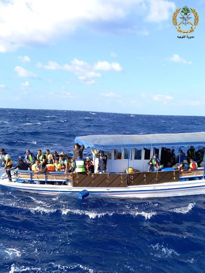 L'armée libanaise intercepte des migrants syriens qui tentaient de se rendre illégalement en Italie