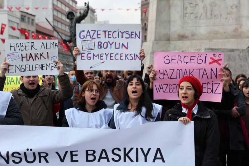 In a first, Turkish court arrests journalist under 'disinformation' law