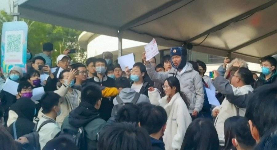 « Rendez-moi ma jeunesse » : les étudiants à l’avant-garde des manifestations en Chine