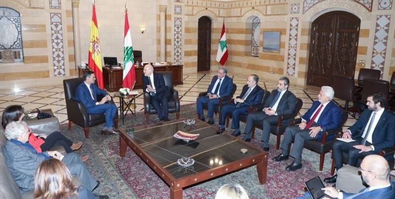 Mikati meets with Spanish Prime Minister