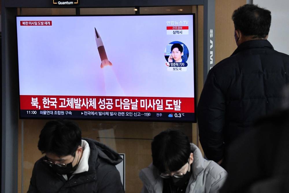 La Corée du Nord clôt par trois nouveaux tirs de missiles une année 2022 record La Corée du Nord clôt par trois nouveaux tirs de missiles une année 2022 record
