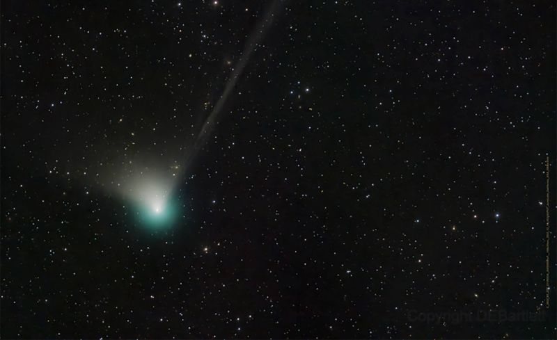 Une comète en visite dans le ciel pour la première fois depuis 50.000 ans
