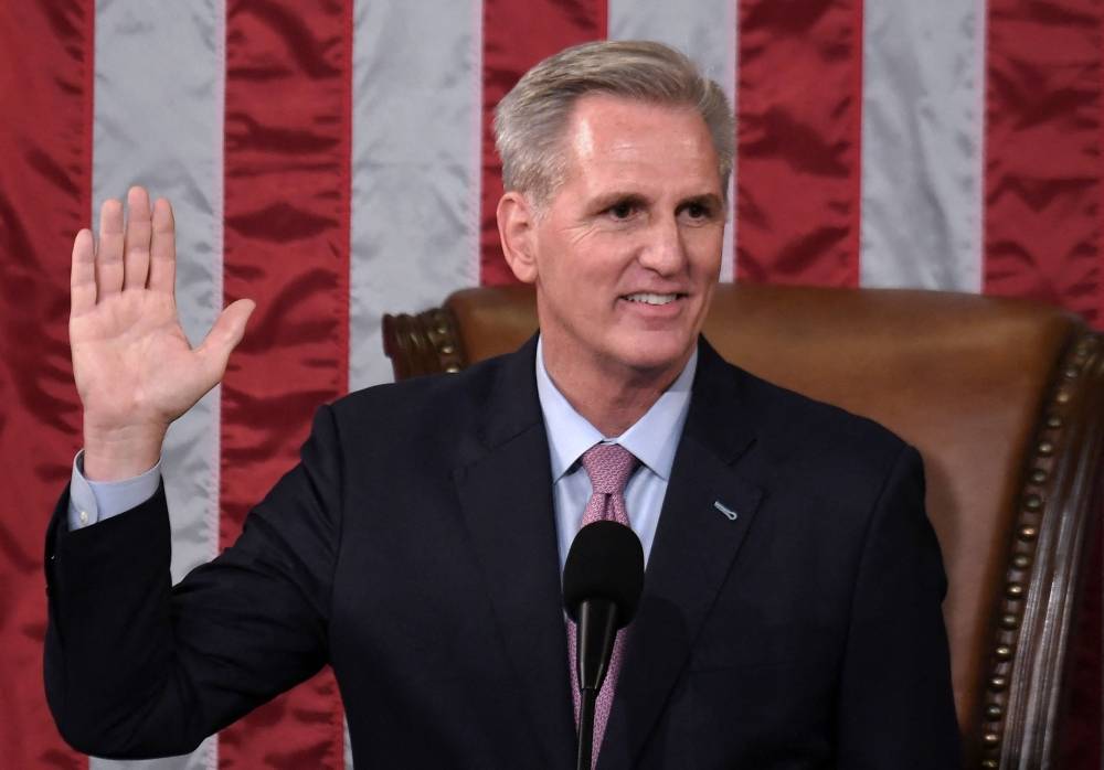 Kevin McCarthy accède enfin au perchoir de la Chambre américaine des représentants