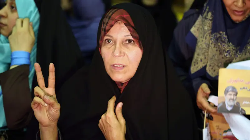 Iran sentences former president's daughter to a five-year prison term