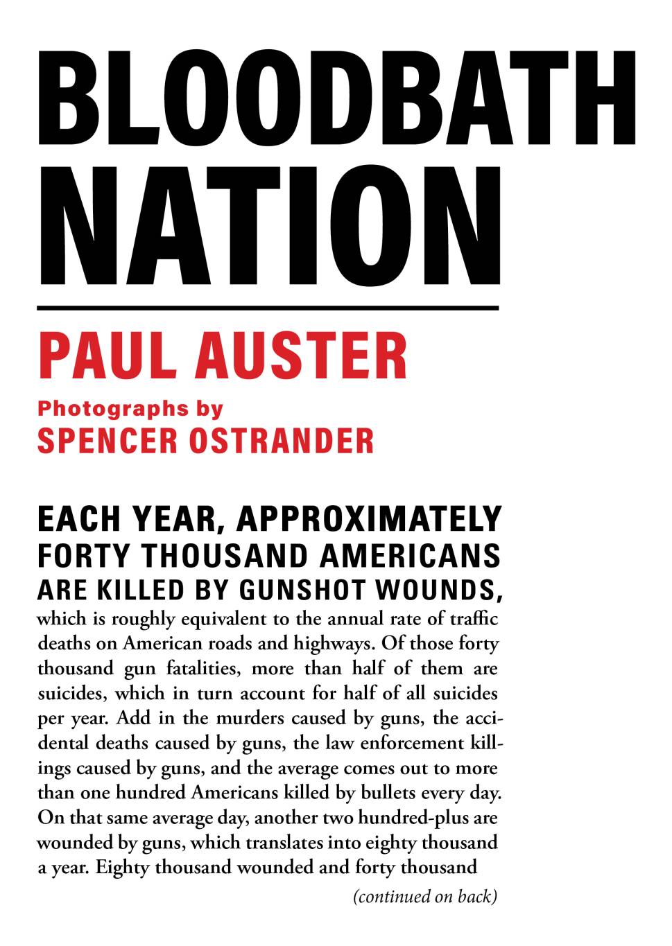 Paul Auster n’en finit pas d’autopsier l’Amérique