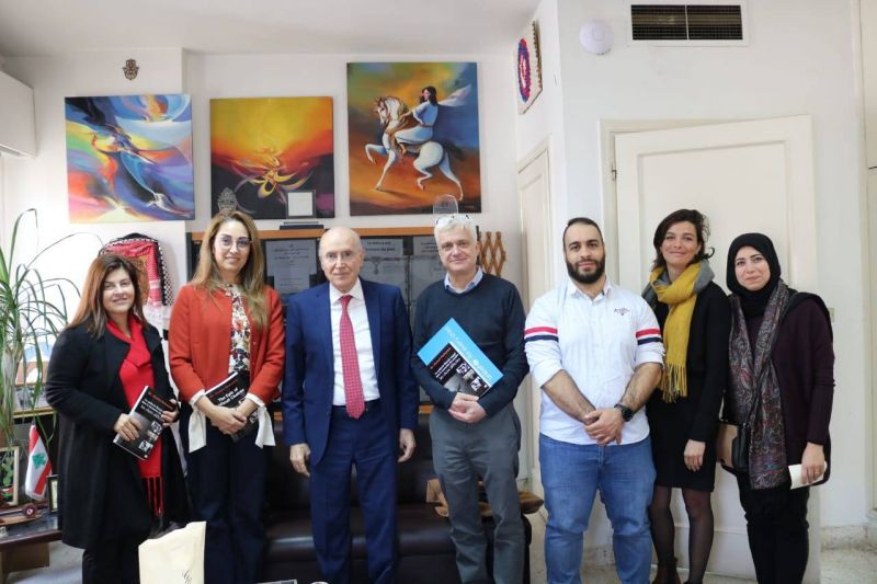 Le représentant de l’Unicef au Liban en visite auprès de l’association Amel