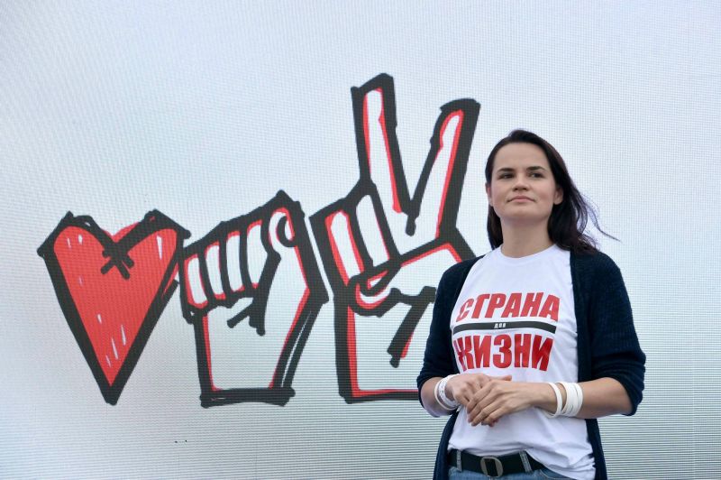 Svetlana Tikhanovskaïa, de « femme ordinaire » à opposante de choc