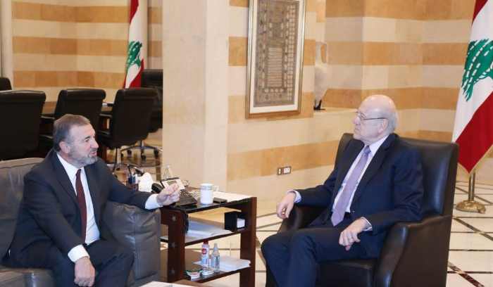 World Bank official discusses aid to teachers and EDL audit with Mikati World Bank official discusses aid to teachers and EDL audit with Mikati