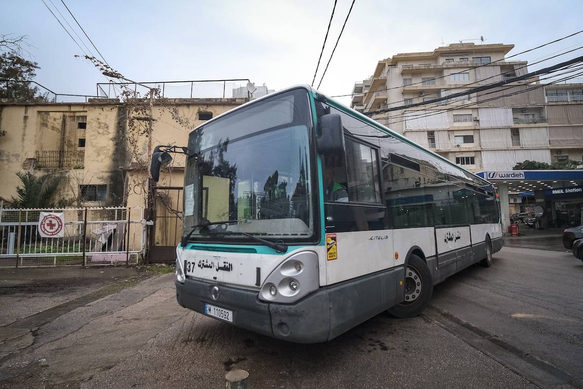 Newly launched Beirut bus service may be halted for lack of funds Newly launched Beirut bus service may be halted for lack of funds