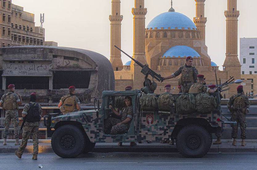 Sept militaires légèrement blessés lors d'une descente dans la banlieue sud de Beyrouth