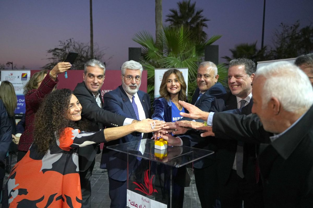 La corniche de la capitale illuminée par Rebirth Beirut et ses partenaires