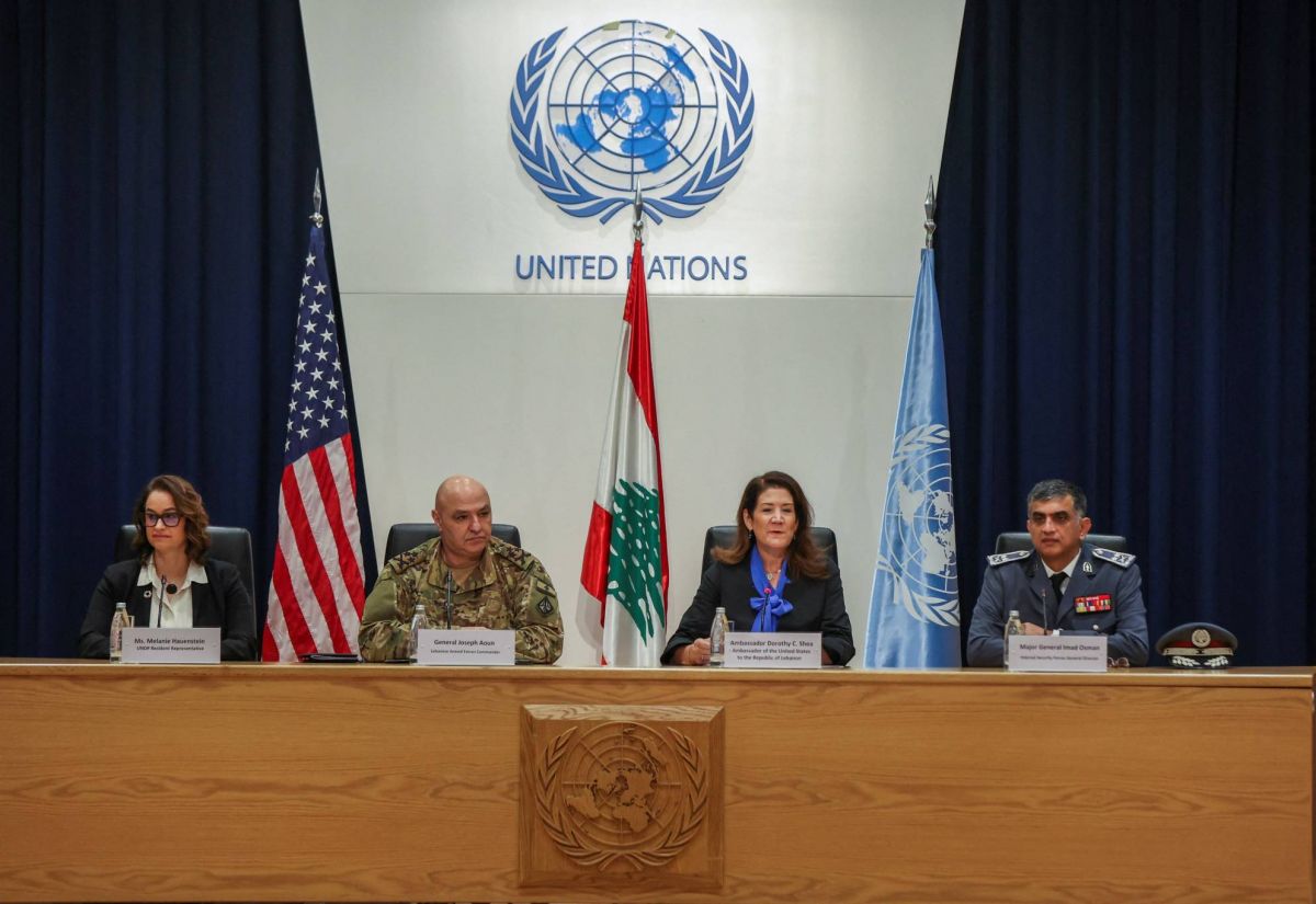Les États-Unis soutiennent les salaires de l'armée et des FSI via les Nations unies