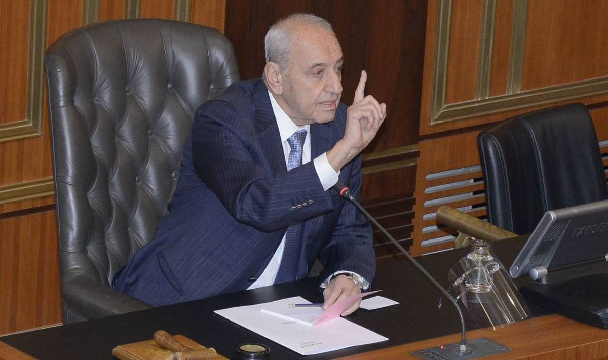 Berri refuses an open election session Berri refuses an open election session