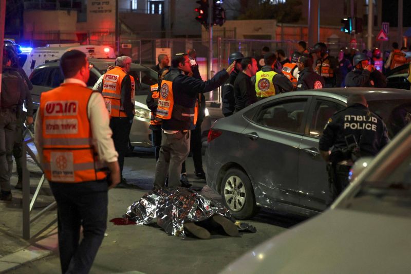 Five killed in Jerusalem synagogue shooting, Israeli media says