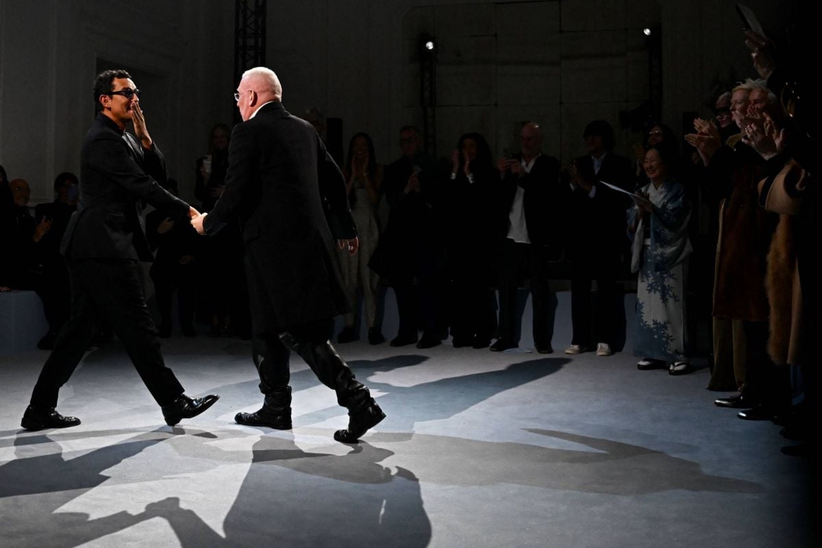 Jean-Paul Gaultier assagi et élégant version Haider Ackermann