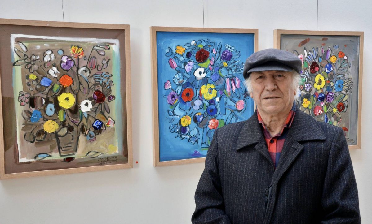 Jamil Molaeb : Je ne peins pas des fleurs, je peins l’univers Jamil Molaeb : Je ne peins pas des fleurs, je peins l’univers
