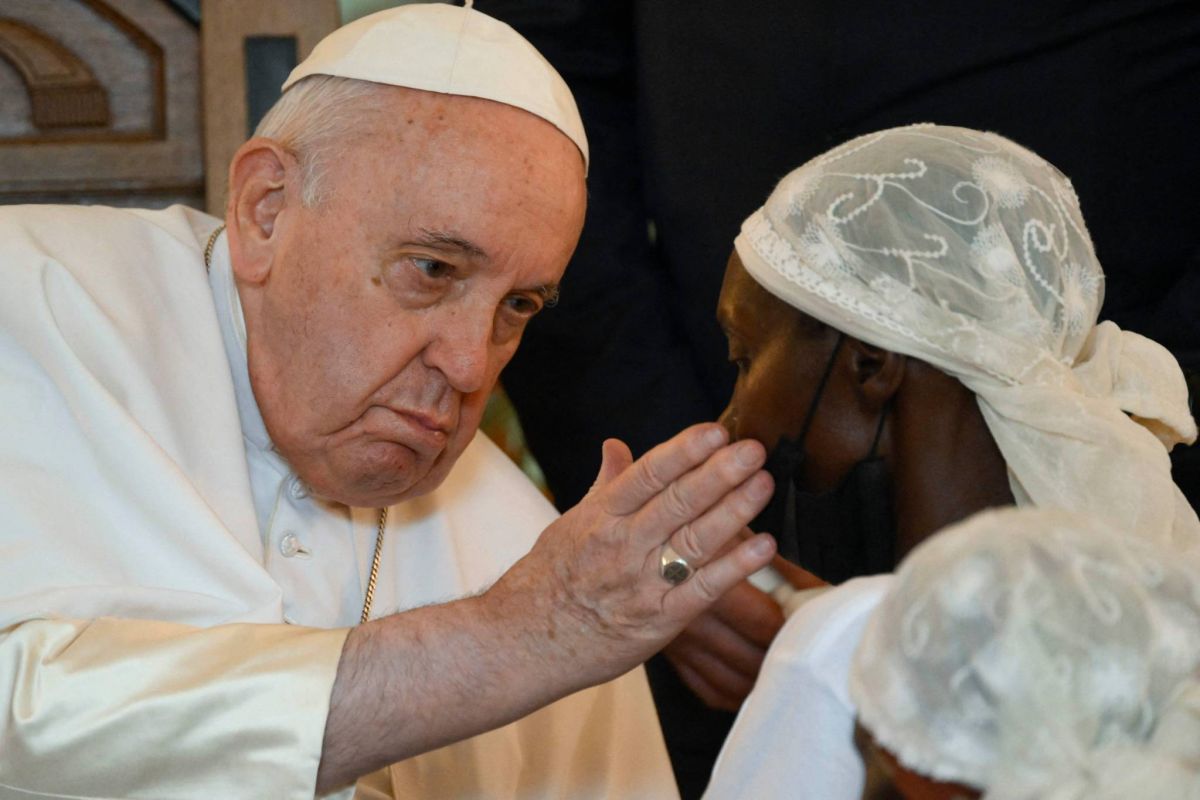 Le pape poursuit sa visite en RDC à la rencontre de l'Eglise