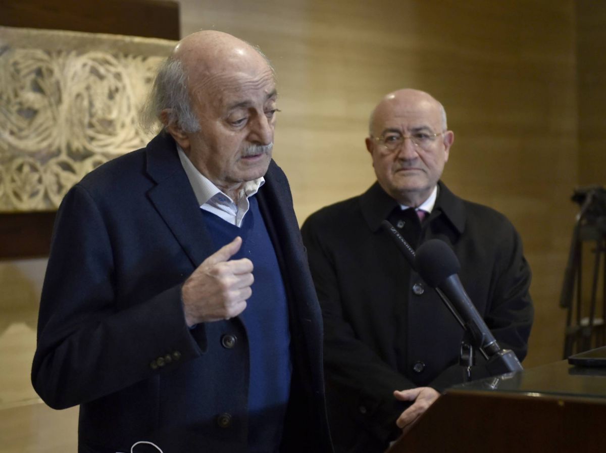 Avant la réunion de Paris, Joumblatt saisit le momentum
