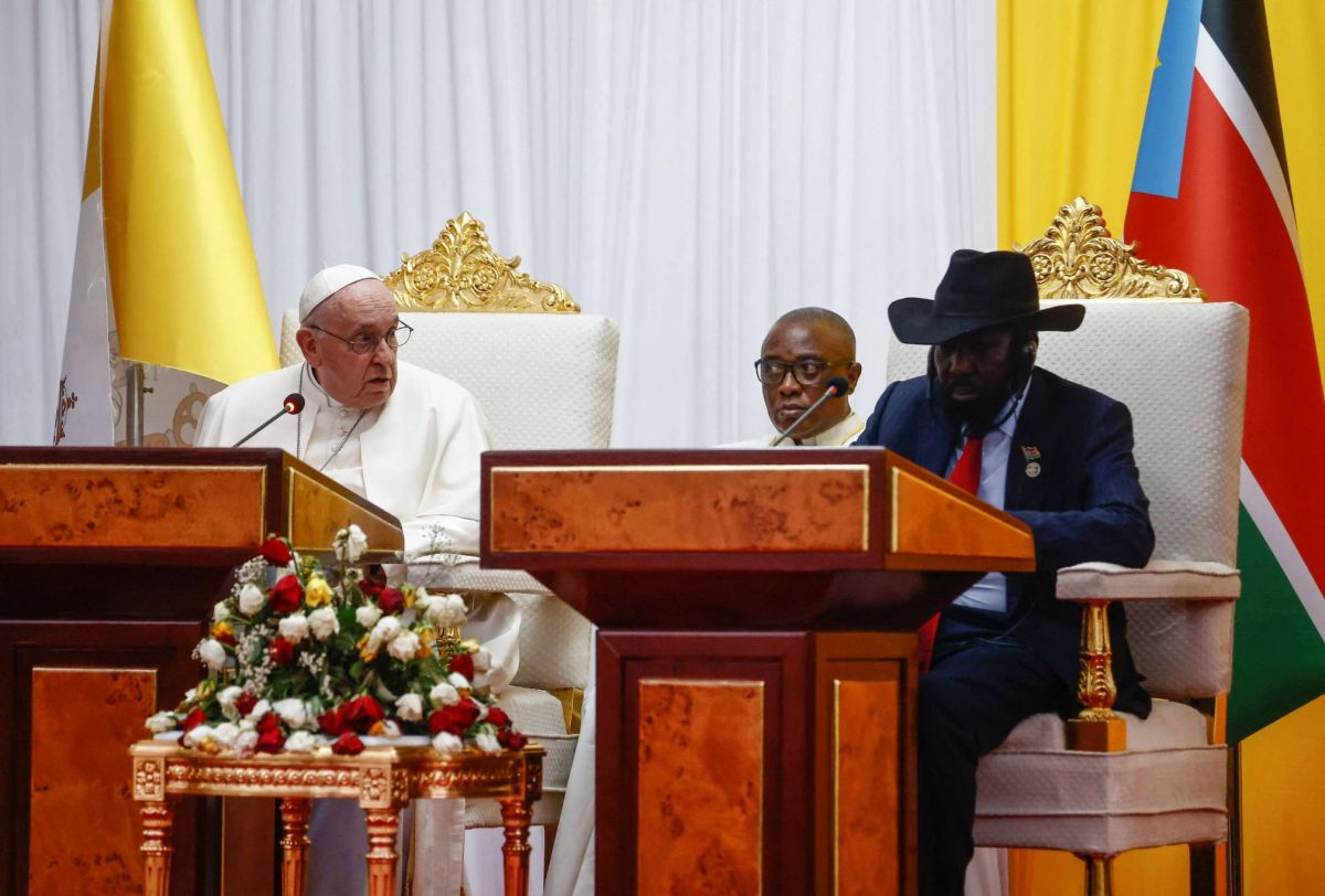 Le pape exhorte les dirigeants sud-soudanais à un « nouveau sursaut » pour la paix