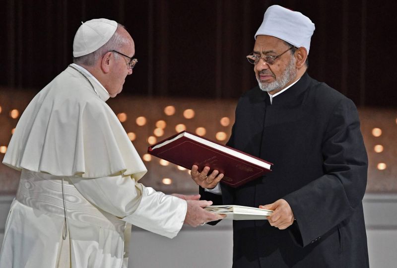 Le Vatican et al-Azhar vers la construction de la fraternité humaine