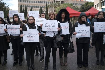 'Massacre,' 'death sentence': Lebanese cancer patients shout their anger in the street