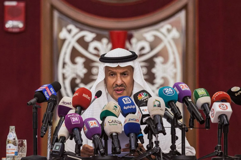 Saudi minister warns sanctions, underinvestment may cause energy shortages